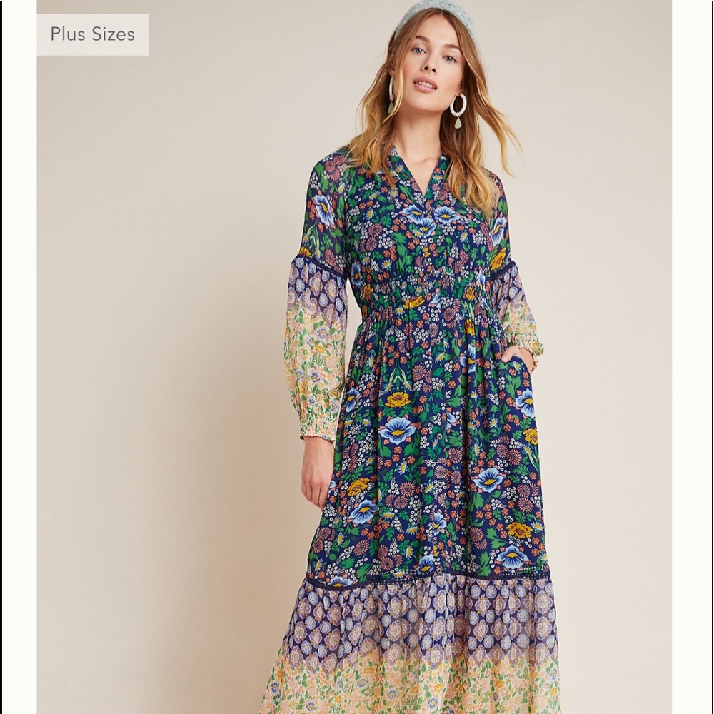 Maeve Ondine Maxi dress